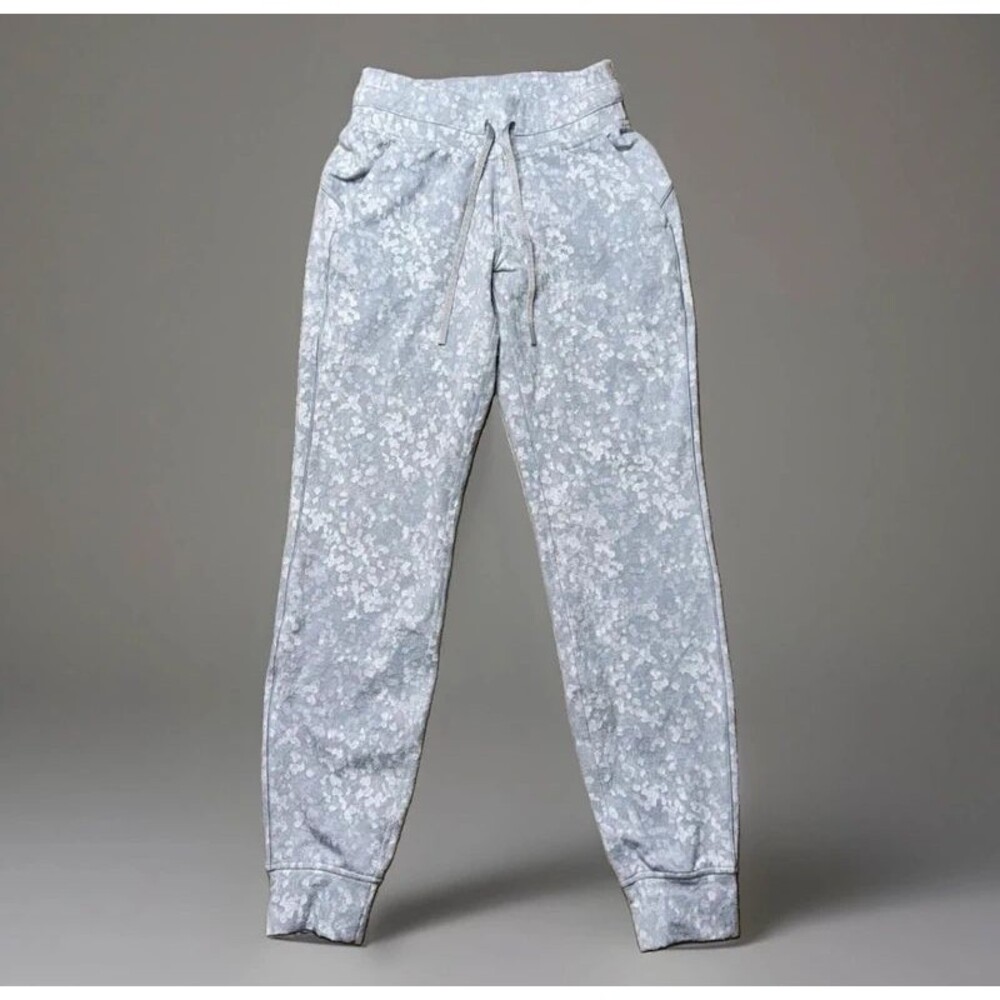 Lululemon Ready to Rulu Jogger Women’s Sz 2 Speckle Spritz Jacquard Grey LW5DMZS
